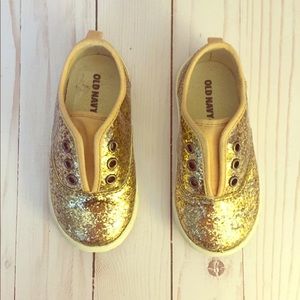Glitter sneakers by Old Navy